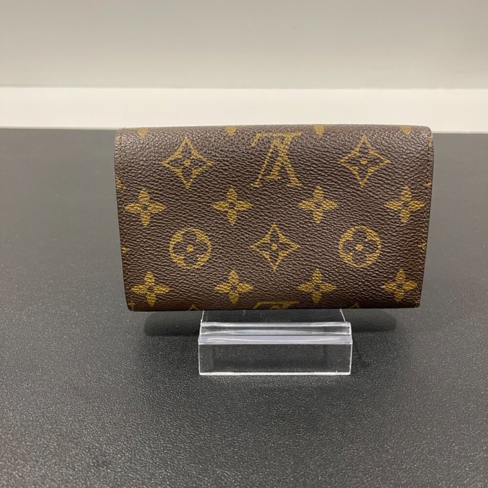 Louis Vuitton Monogram Porte-Monnaie Tresor Wallet (JB1380) - Picture 2 of 11